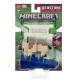 Minecraft gyűjthető karakterek - Gesztenyebarna farkas figura csonttal