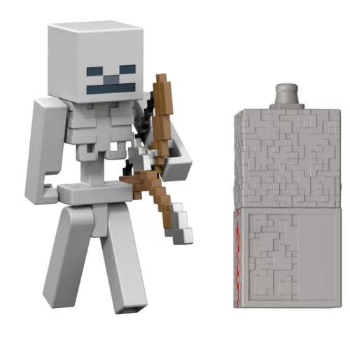 Minecraft Redstone Charged Csontváz akciófigura