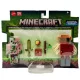 Minecraft 2 db-os figuraszett - Zombivá vált malacember és Lépegető