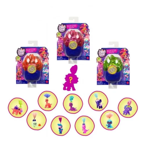 Cave Club meglepetés őslény kristályban (sötétben világító)