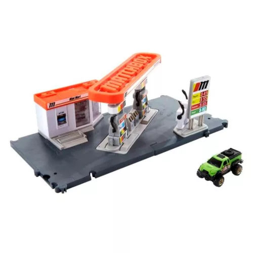 MatchBoX Action Drivers töltőállomás alappálya játékszett