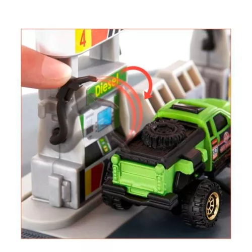 MatchBoX Action Drivers töltőállomás alappálya játékszett