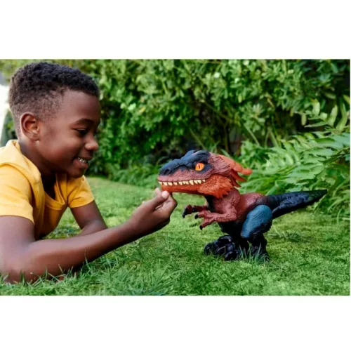 Jurassic World Domination interaktív játék – Pyroraptor dinoszaurusz figura