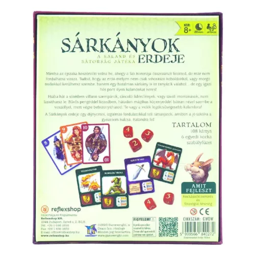 Sárkányok erdeje társasjáték