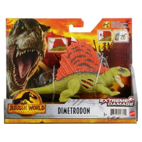 Jurassic World 3: Világuralom - Extreme Damage Dimetroon dinoszaurusz figura