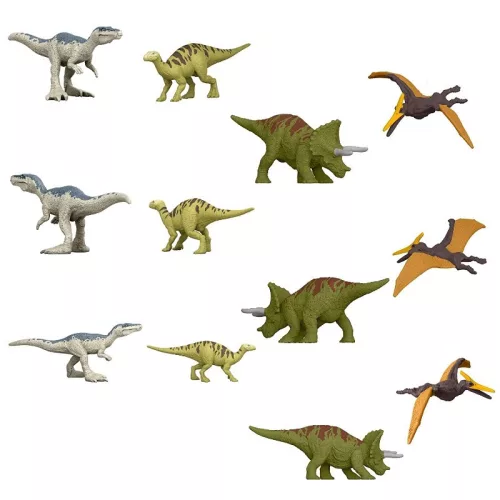 Jurassic World Világuralom meglepetés mini dinoszaurusz játékfigura