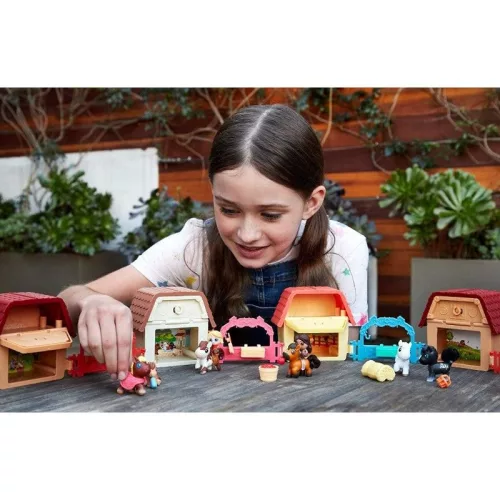 Szilaj Zabolátlanok játékszett – Meglepetés póni és barátaik pajtában