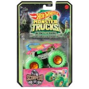   Hot Wheels Monster Trucks Glow in the Dark 1:64 sötétben világító autó -  Scorpedo