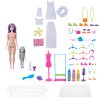 Barbie Color Reveal ruhatervező játékszett