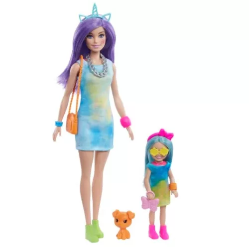 Barbie Color Reveal meglepetés divatbaba ruhatervező játékszett