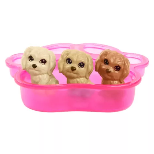 Barbie Újszülött kölyökkutyusok játékszett