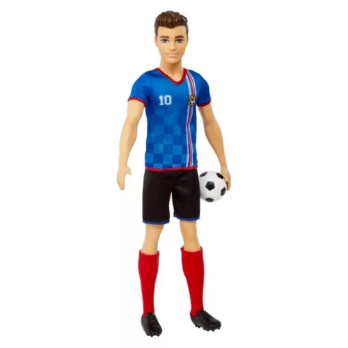 Barbie Ken focista játékbaba