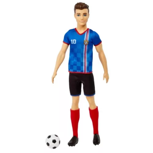 Barbie Ken focista játékbaba