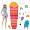 Barbie Kempingező Tesók - Malibu baba hálózsákkal