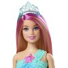 Barbie Dreamtopia - Tündöklő Szivárványsellő Barbie baba