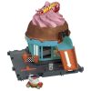 Hot Wheels City - Belvárosi csokis fagyiörvény alap pályaszett
