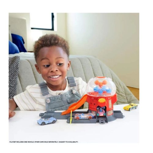 Hot Wheels City Belvárosi Édességbolt Pályaszett