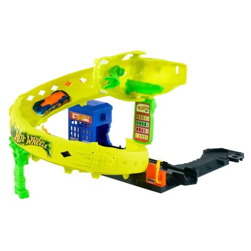 Hot Wheels City Kígyóspirál támadás pályaszett