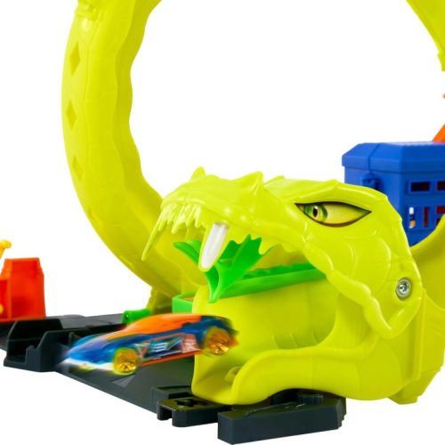 Hot Wheels City Kígyóspirál támadás pályaszett