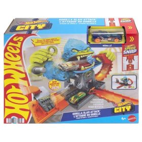 Hot Wheels City Gorilla Slam Attack pályaszett