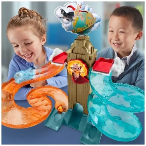 Fisher-Price DC League Of Superpets Daily Planet mentőakció játékszett