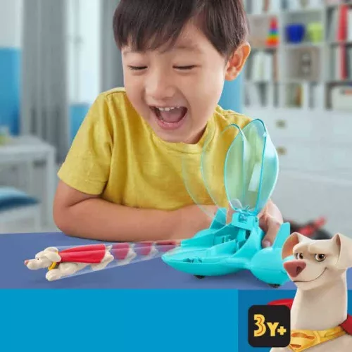 Fisher-Price DC League Of Superpets Kiskedvencek járművel - Krypto