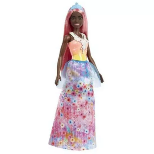 Barbie Dreamtopia rózsaszín hajú hercegnő játékbaba