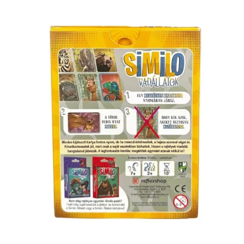 Similo: Vadállatok társasjáték