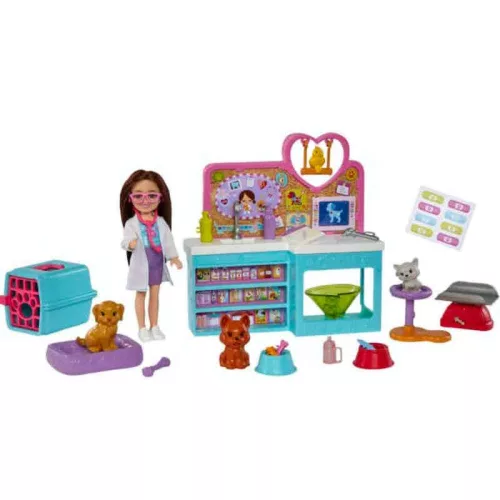 Barbie Chelsea állatorvos játékszett – Chelsea