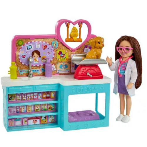 Barbie Chelsea állatorvos játékszett – Chelsea