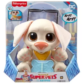 Fisher-Price DC League of Superpets Baby Krypto interaktív játék kutyus