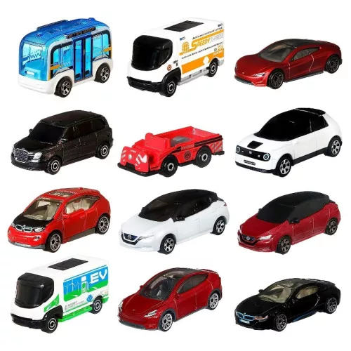 Matchbox elektromos kisautó szett (12 db, 1:64)