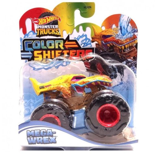 Hot Wheels Monster Trucks Color Shifters színváltós kisautó - Megawrex