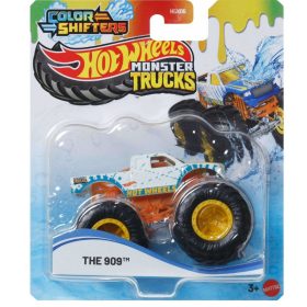 Hot Wheels Monster Trucks Color Shifters színváltós kisautó – The 909