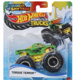 Hot Wheels Monster Trucks Color Shifters színváltós kisautó – Torque Terror