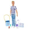 Barbie - Kempingező Ken baba