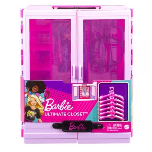 Barbie Fashionistas - Hordozható ruhásszekrény