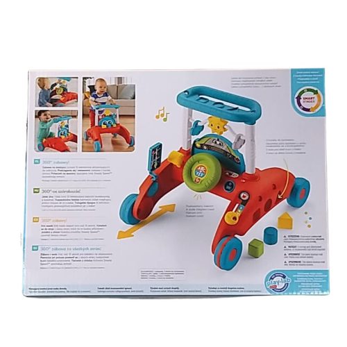 Fisher-Price 2 az 1-ben kétirányú intelligens járássegítő