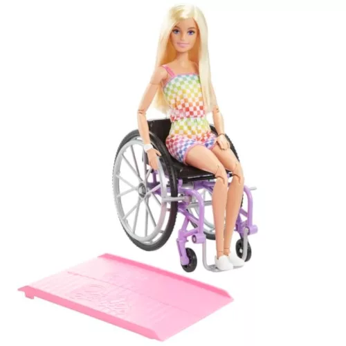 Barbie Fashionistas kerekesszékes játékbaba 2023