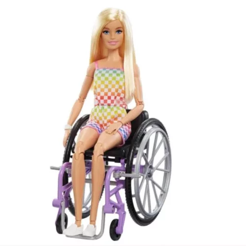 Barbie Fashionistas kerekesszékes játékbaba 2023