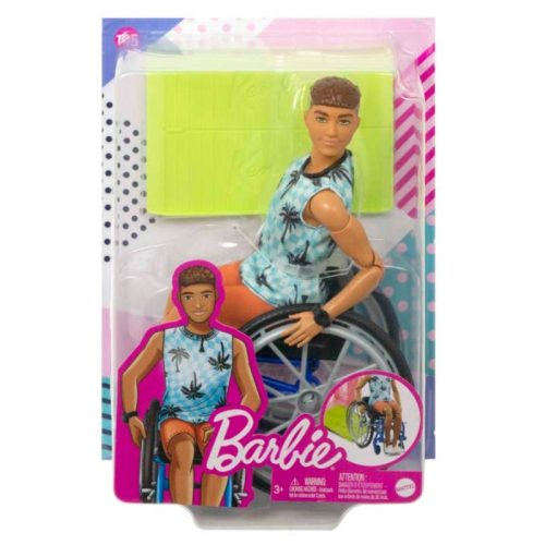 Barbie Fashionistas - Ken kerekesszékes Barbie baba 2023