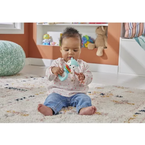 Fisher-Price Mókás kattogó csörgő – Őzike