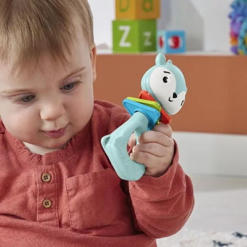 Fisher-Price Mókás kattogó csörgő – Őzike