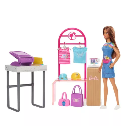 Barbie Ruhatervező játékszett