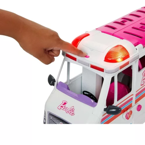 Barbie mentőautó játékszett