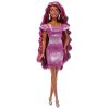 Barbie: Fun & Fancy Hair - Barna hajú baba unikornisos kiegészítő ruhával