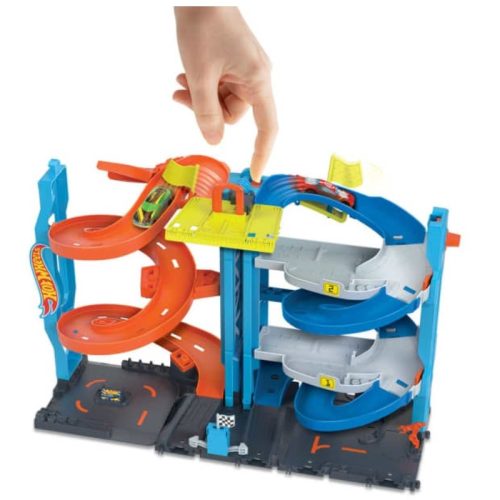 Hot Wheels City 2 az 1-ben Versenytorony pályaszett