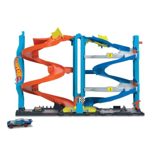 Hot Wheels City 2 az 1-ben Versenytorony pályaszett