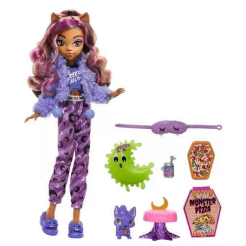 Monster High Creepover Party divatbaba - Clawdeen