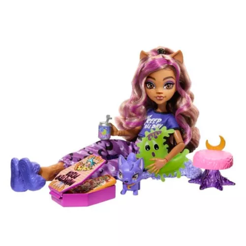 Monster High Creepover Party divatbaba - Clawdeen
